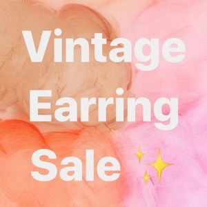 Vintage Earring Sale!